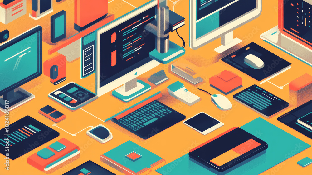 This banner shows the process of creating software and websites. It highlights how technology is used to build apps that work on different devices like phones and tablets. This banner shows the process of creating software and websites. It highlights how technology is used to build apps that work on different devices like phones and tablets.