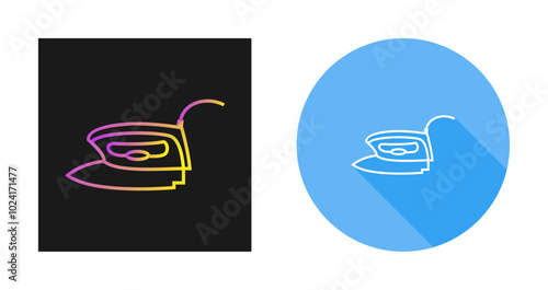 Electric Iron Vector Icon