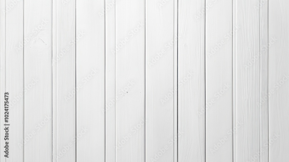 Obraz premium White wooden boards with texture as background