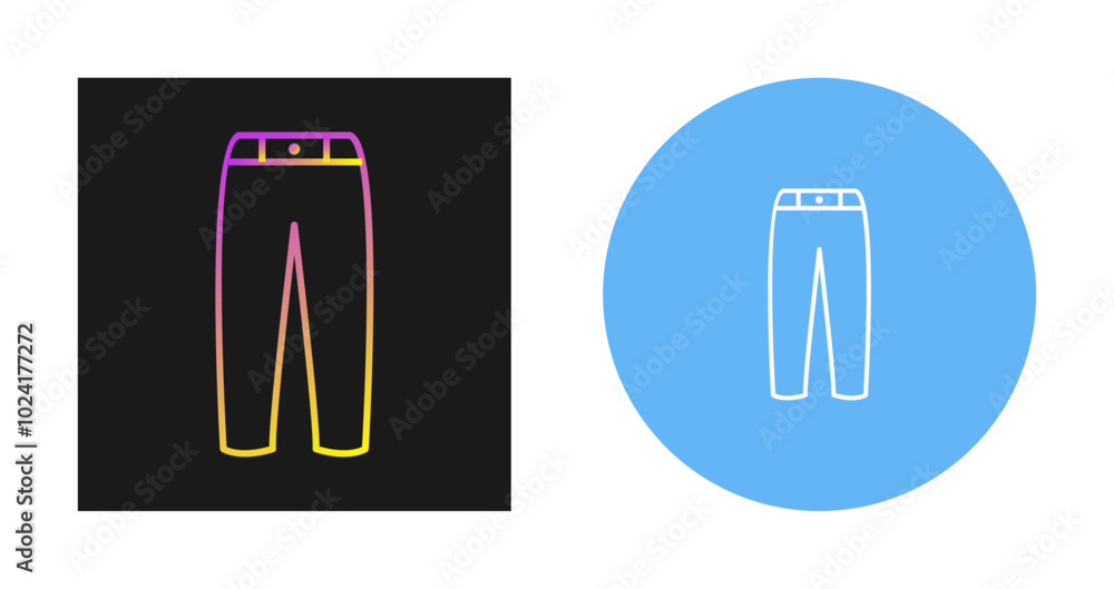 Pants Vector Icon Pants Vector Icon