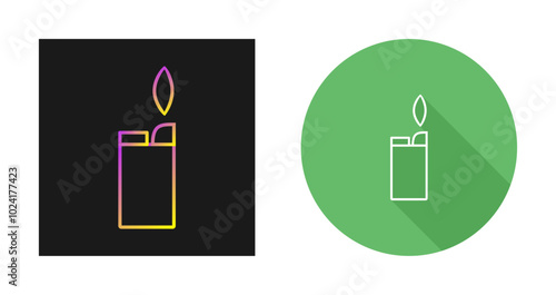 Lighter Vector Icon