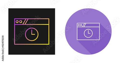 Timeout Vector Icon