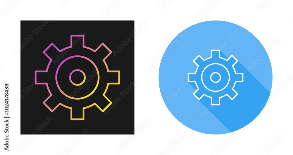 Settings Vector Icon Settings Vector Icon