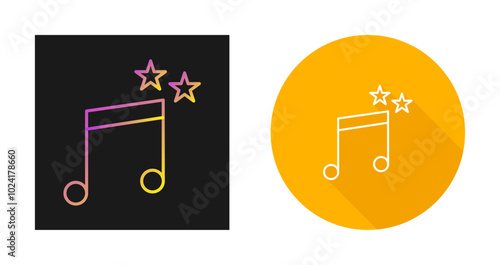 Bild auf Leinwand Music Vector Icon