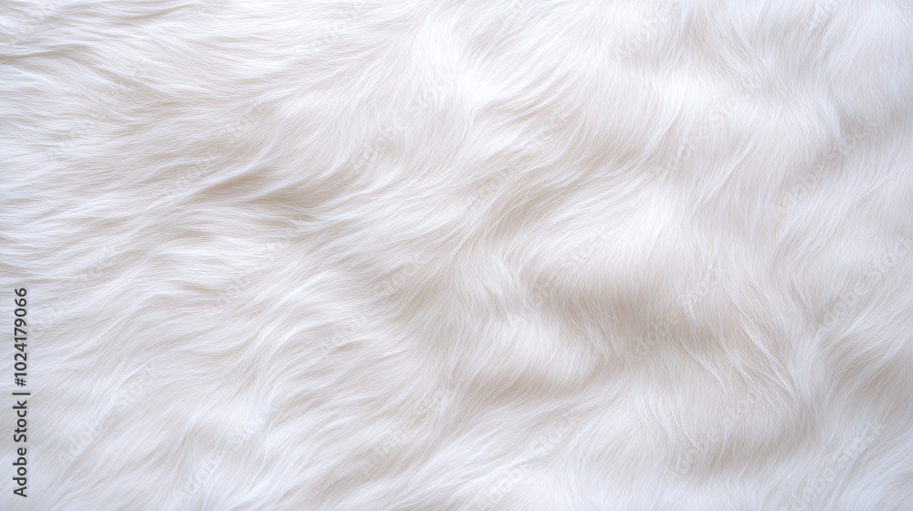 Fluffy White Fur Texture Fluffy White Fur Texture