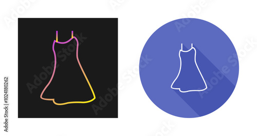 Night Dress Vector Icon