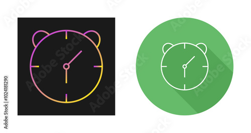 Alarm Clock Vector Icon