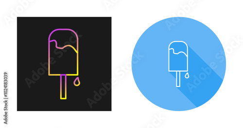 Ice Lolly Vector Icon