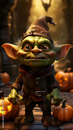 Monstrinho de Hallloween Goblin photo