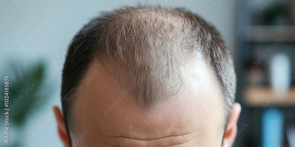 Fototapeta premium alopecia --ar 2:1 --stylize 300 --v 6.1 Job ID: 69e9e703-d011-4448-b235-b51fb4f20cd6