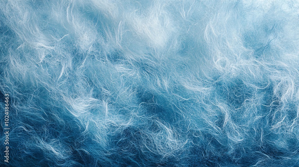 2410_058.whimsical sky-blue fur landscape, delicate wisps and tendrils, fluffy textured surface, fantasy-inspired backdrop, soothing pastel cyan shades, abstract fiber art composition 2410_058.whimsical sky-blue fur landscape, delicate wisps and tendrils, fluffy textured surface, fantasy-inspired backdrop, soothing pastel cyan shades, abstract fiber art composition