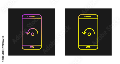 Restart Phone Vector Icon