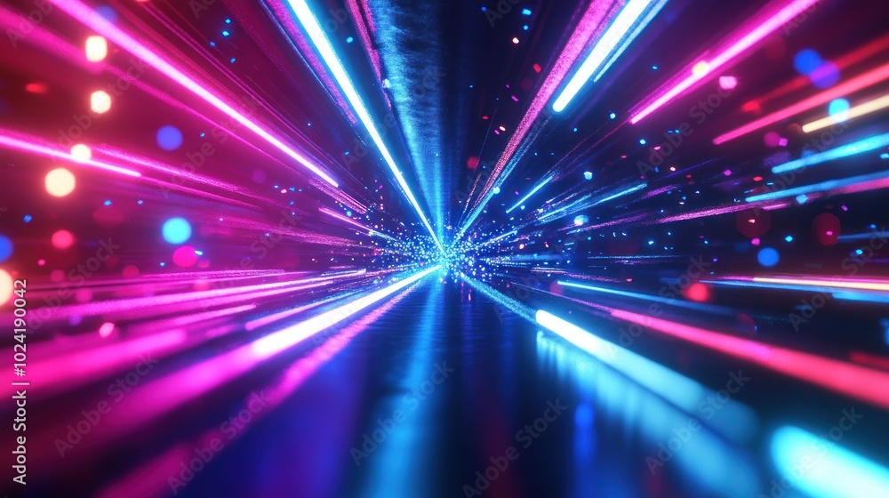 A vibrant, abstract representation of light streaks and colors, suggesting motion and energy. A vibrant, abstract representation of light streaks and colors, suggesting motion and energy.