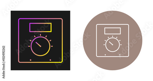Thermoregulator Vector Icon