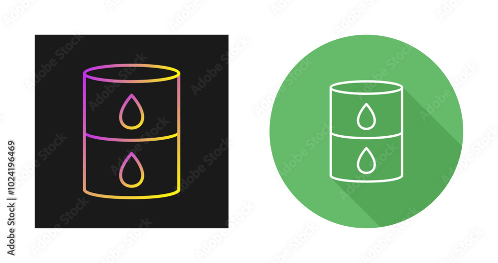 Oil Barrel Vector Icon Oil Barrel Vector Icon