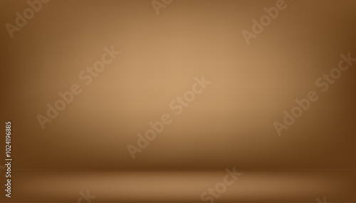 Abstract brown Gradient  Background for display products 