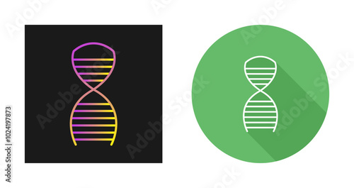 DNA Structure Vector Icon