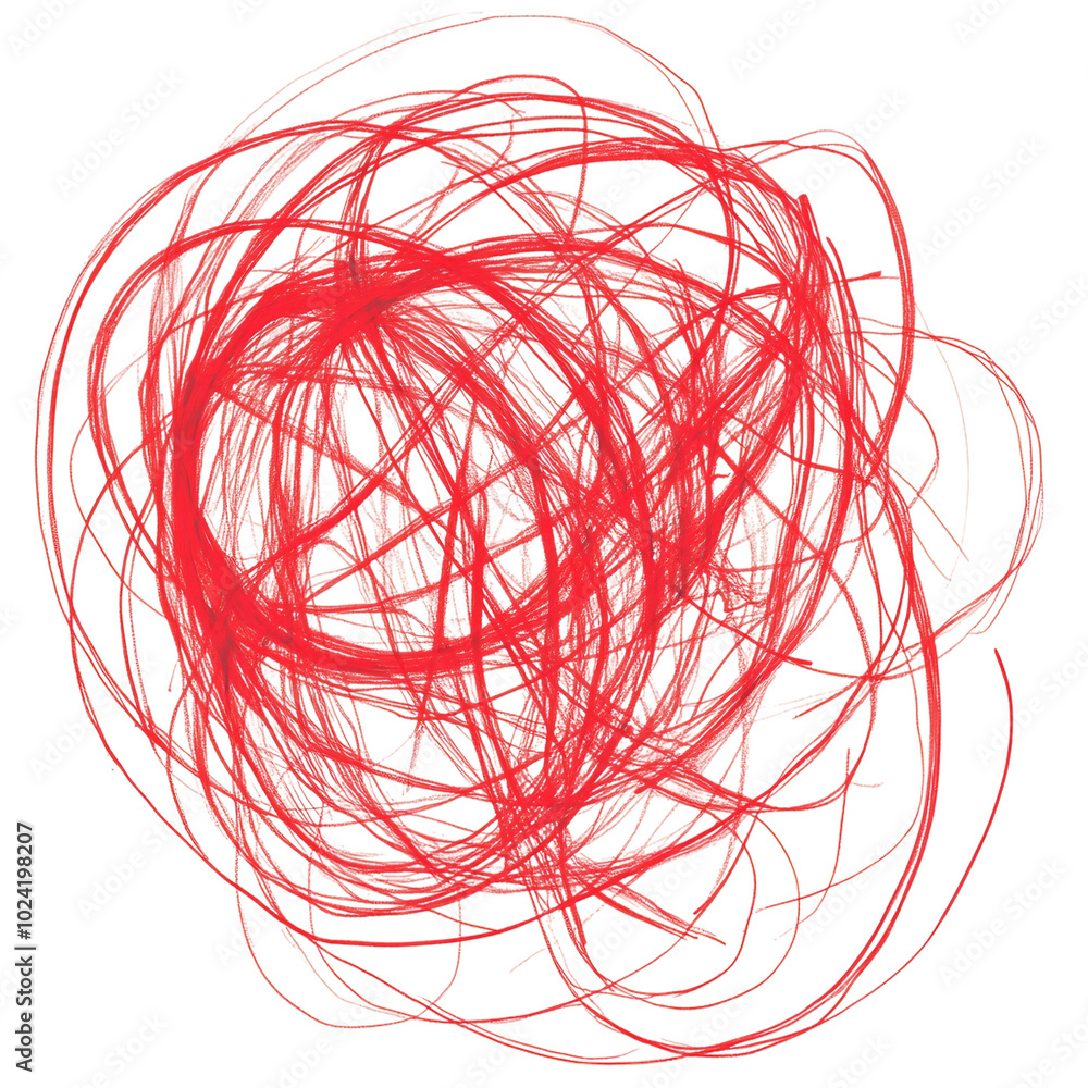 A Chaotic Tangle of Red Lines Creating an Abstract Artistic Expression of Motion and Energy A Chaotic Tangle of Red Lines Creating an Abstract Artistic Expression of Motion and Energy