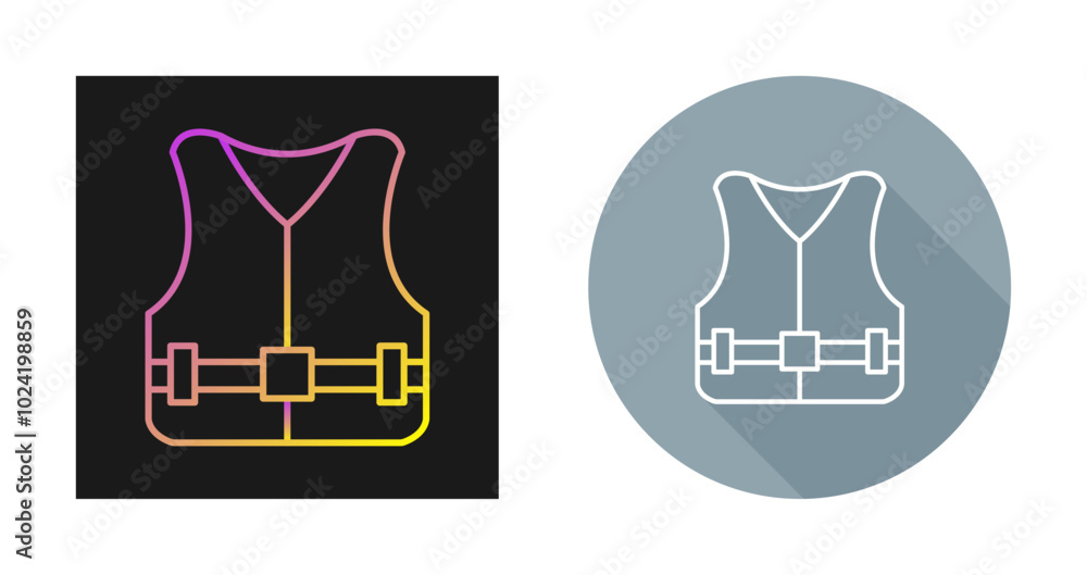 Life Jacket Vector Icon