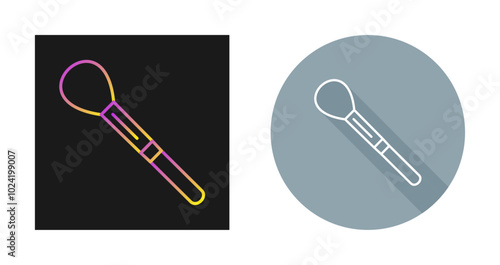Blushon Brush Vector Icon