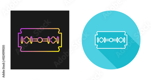 Razor Blade Vector Icon