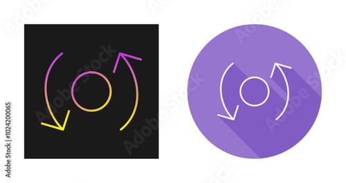 Synchronization Vector Icon