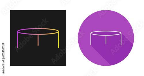 Stool Vector Icon
