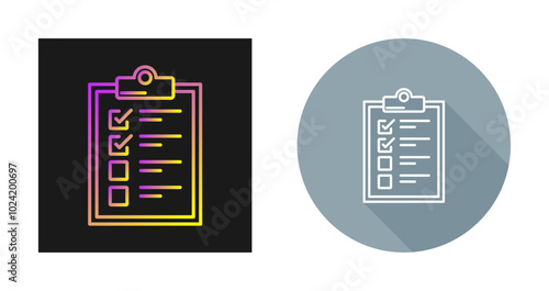 Check List Vector Icon