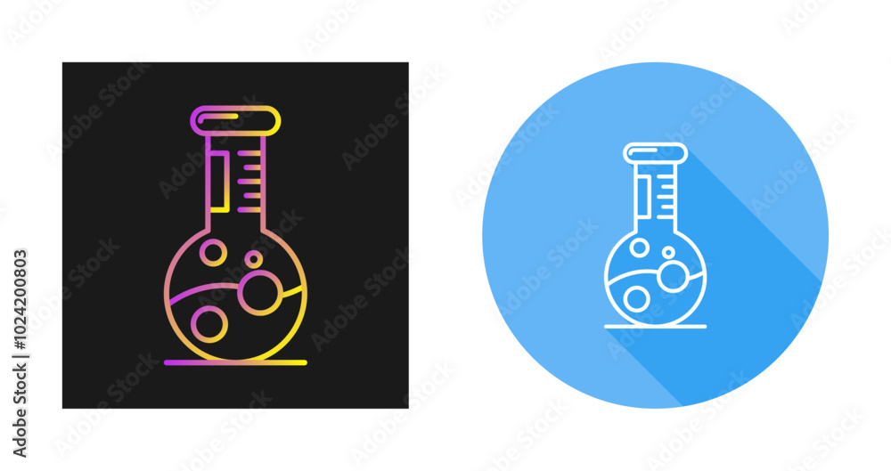 Flask Vector Icon Flask Vector Icon