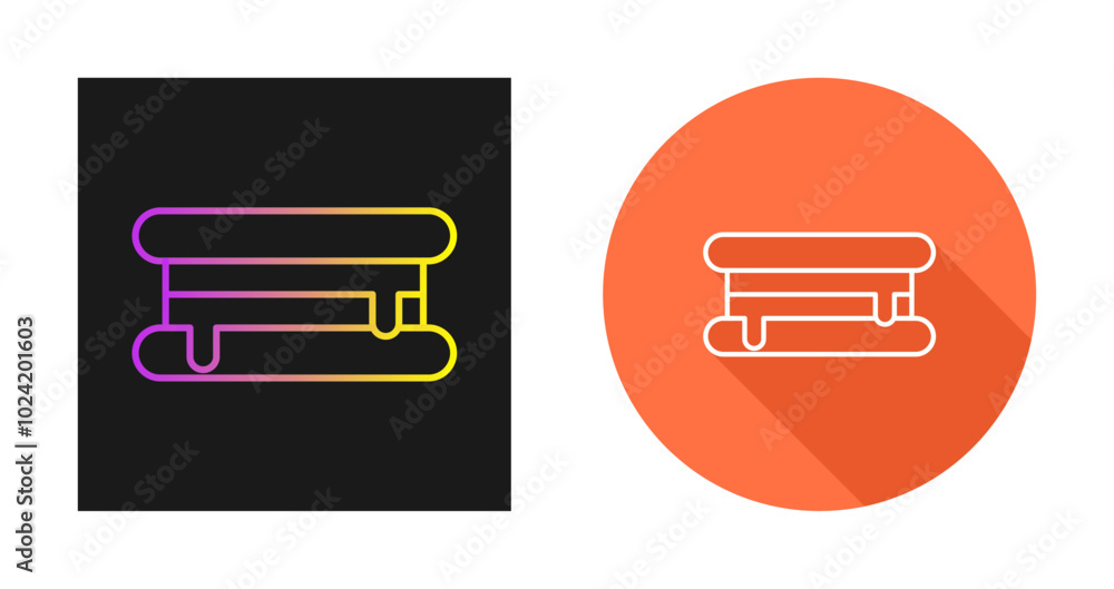 Macaron Vector Icon Macaron Vector Icon