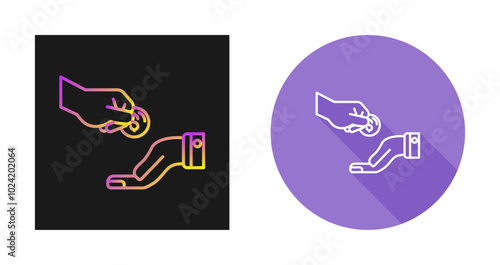 Donor Vector Icon
