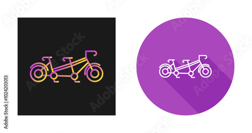 Tandem Vector Icon