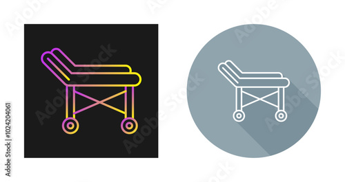 Stretcher Vector Icon