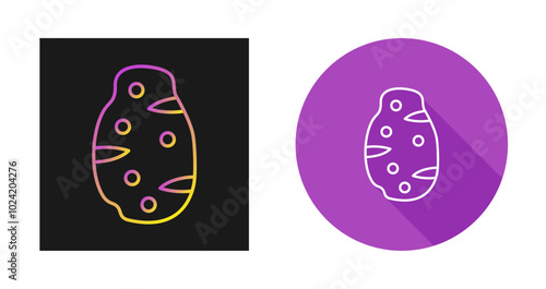 Potato Vector Icon