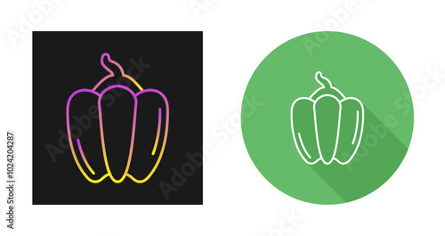 Pepper Vector Icon