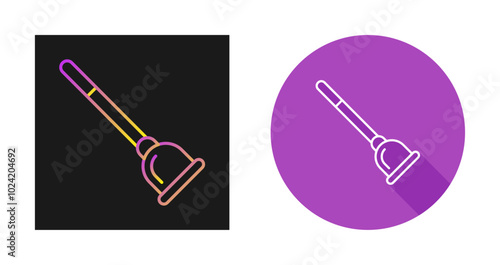 Plunger Vector Icon