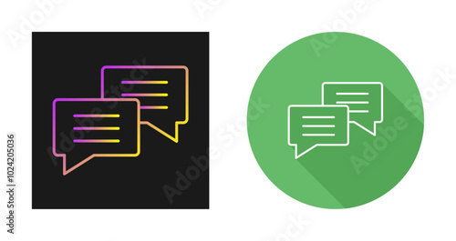 Chat Vector Icon