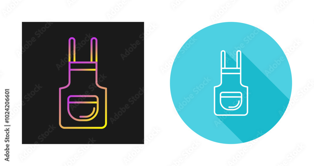 Apron Vector Icon Apron Vector Icon