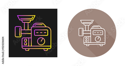 Meat Grinder Vector Icon