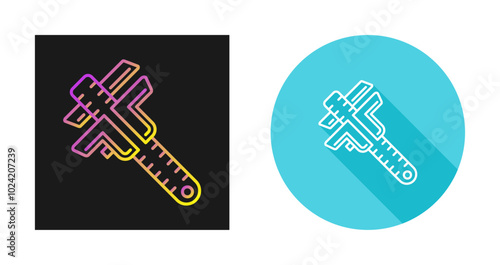 Caliper Vector Icon