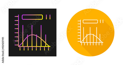 Histogram Vector Icon