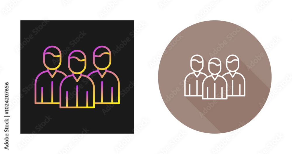 People Vector Icon People Vector Icon