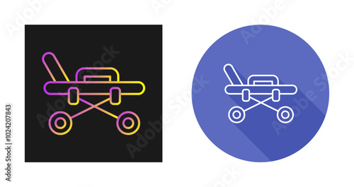 Stretcher Vector Icon