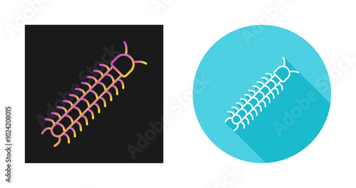 Centipede Vector Icon