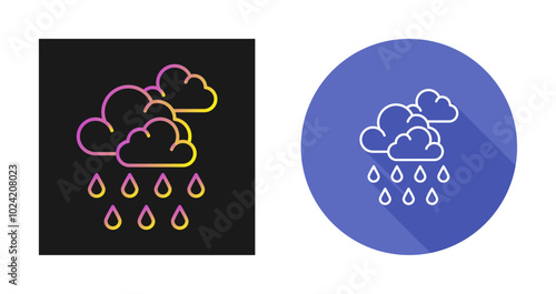 Monsoon Vector Icon