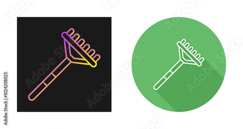 Rake Vector Icon