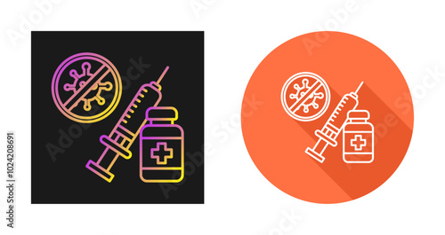 Vaccine Vector Icon