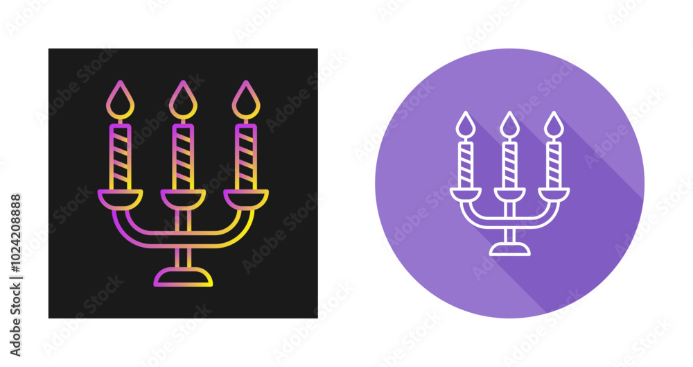 Candles Vector Icon Candles Vector Icon