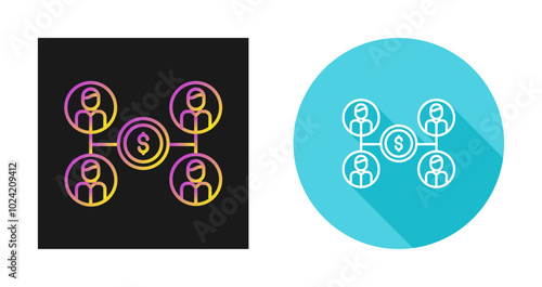 Crowdfunding Vector Icon