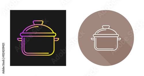 Cooking Pot Vector Icon
